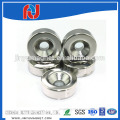 China factory strong sintered countersink hole ndfeb magnet for sale